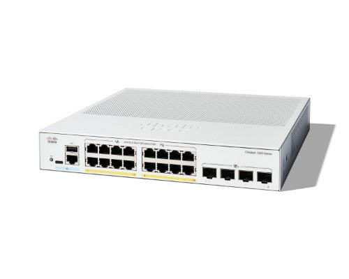 Cisco C1300-16P-4X network switch Managed L2/L3 Gigabit Ethernet (10/100/1000) White