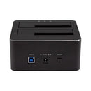 StarTech.com SDOCK2U33V storage drive docking station USB 3.2 Gen 1 (3.1 Gen 1) Type-B Black