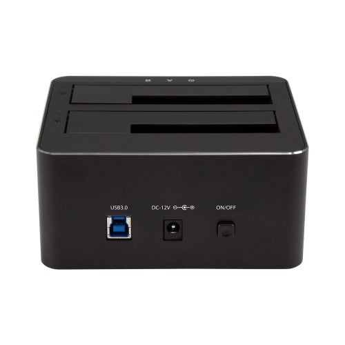 StarTech.com SDOCK2U33 storage drive docking station USB 3.2 Gen 1 (3.1 Gen 1) Type-B Black