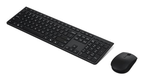Lenovo 4X31R64316 keyboard Mouse included Office RF Wireless + Bluetooth QWERTY US English Gray
