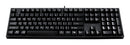 Adesso AKB-670UB keyboard Home/Office USB QWERTY US English Black