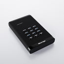 iStorage diskAshur3 HDD external hard drive 1 TB 2.5" USB Type-C 3.2 Gen 1 (3.1 Gen 1) Black