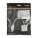Rocstor 0.15m, Displayport/VGA 5.91" (0.15 m) VGA (D-Sub) White