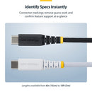 StarTech.com USB2CC10FNCBR USB cable USB 2.0 118.1" (3 m) USB C Black