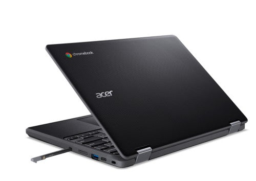 Acer Chromebook R756T-C822NA Intel® N N100 11.6" Touchscreen HD 4 GB LPDDR5-SDRAM 32 GB Flash Wi-Fi 6E (802.11ax) ChromeOS Black