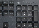 Targus Energy Harvesting EcoSmart keyboard Office Bluetooth Black