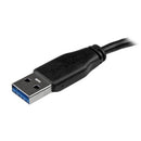 StarTech.com USB3AUB50CMS USB cable USB 3.2 Gen 1 (3.1 Gen 1) 19.7" (0.5 m) USB A Micro-USB B Black