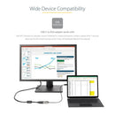 StarTech.com CDP2VGAEC USB graphics adapter 1920 x 1200 pixels White