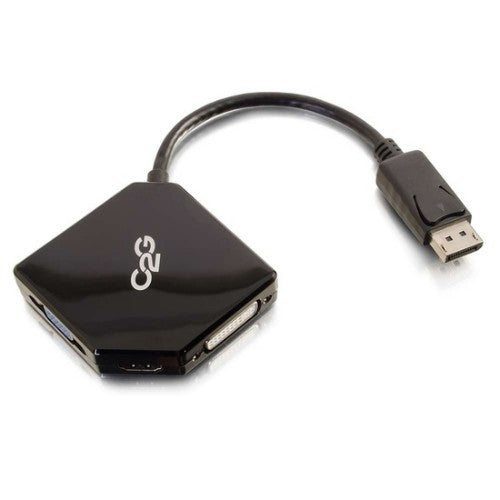 C2G 54340 cable gender changer DisplayPort HDMI, VGA, DVI Black