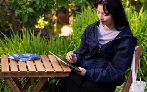 Wacom MovinkPad 11 graphic tablet Gray 5080 lpi 9.57 x 6.26" (243 x 159 mm) USB/Bluetooth