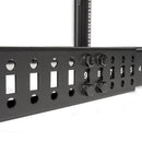 Rocstor Y10E025-B1 rack cabinet 42U Freestanding rack Black