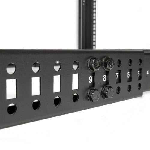 Rocstor Y10E025-B1 rack cabinet 42U Freestanding rack Black