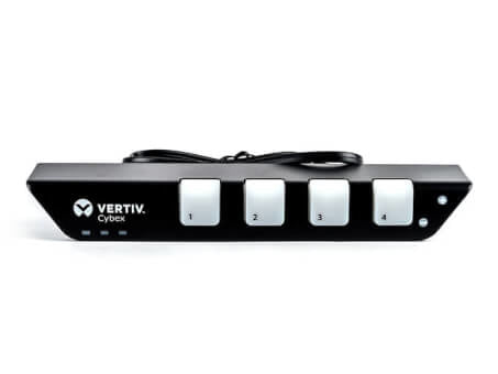 Vertiv AFP0004 KVM switch Black, White