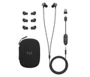 Logitech 981-001008 headphones/headset Wired In-ear Office/Call center USB Type-C Graphite