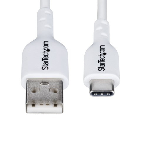 StarTech.com USB2AC3FWHE USB cable USB 2.0 35.4" (0.9 m) USB A USB C White