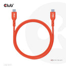 CLUB3D CAC-1573 USB cable USB 2.0 78.7" (2 m) USB C Red