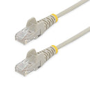 StarTech.com N6PAT6INGRS networking cable Gray 7.87" (0.2 m) Cat6 U/UTP (UTP)