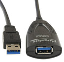 Plugable Technologies USB3-5M-D USB cable 196.9" (5 m) USB 3.2 Gen 1 (3.1 Gen 1) USB A Black