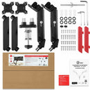 Siig CE-MT3Y11-S1 monitor mount / stand 32" Black, Red Desk