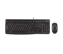 Logitech 920-002565 keyboard Mouse included Office USB English Black