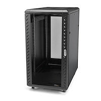 StarTech.com RK2536BKF rack cabinet 25U Freestanding rack Black