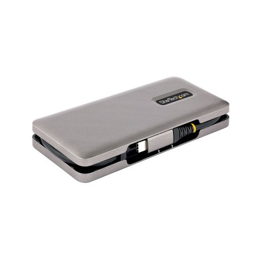 StarTech.com HB31CM4CPD3 laptop dock/port replicator Wired USB 3.2 Gen 2 (3.1 Gen 2) Type-C Gray