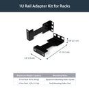 StarTech.com RDA1U rack accessory Depth adapter