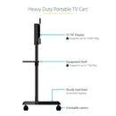 StarTech.com MBLTVSTNDEC TV mount/stand 70" Black