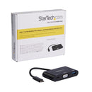 StarTech.com CDP2VGAUACP laptop dock/port replicator Wired USB 3.2 Gen 1 (3.1 Gen 1) Type-C Black