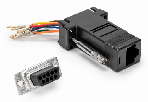 Rocstor Y10A342-B1 serial cable 0" (0 m) DB-9 RJ-45