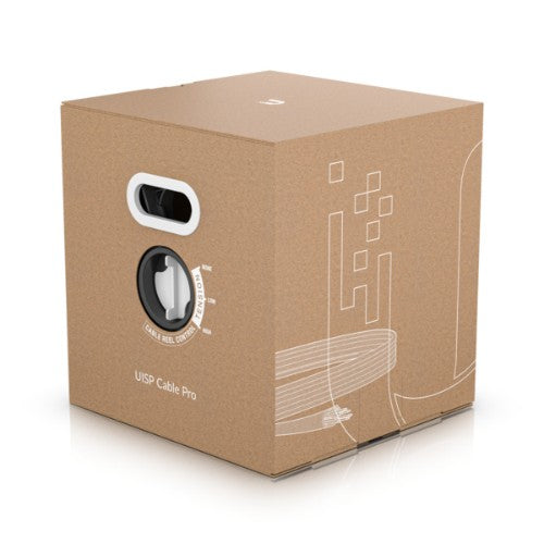 Ubiquiti Networks UISP Cable Pro networking cable Black 12007.9" (305 m) Cat5e