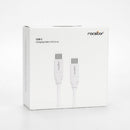 Rocstor Y10C275-W1 USB cable USB 2.0 118.1" (3 m) USB C White