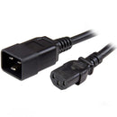 StarTech.com PXTC13C20146 power cable Black 70.9" (1.8 m) C20 coupler C13 coupler
