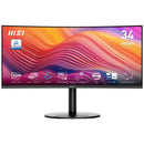 MSI Modern MD342CQP computer monitor 34" 3440 x 1440 pixels UltraWide Quad HD LCD Black