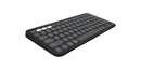 Logitech Pebble Keys 2 K380s keyboard Universal Bluetooth QWERTY English Graphite