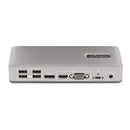 StarTech.com 101N-USBC-DOCK laptop dock/port replicator Wired USB 3.2 Gen 1 (3.1 Gen 1) Type-C Gray