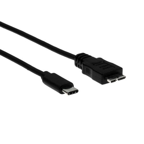 Rocstor Y10C146-B1 USB cable USB 3.2 Gen 1 (3.1 Gen 1) 35.4" (0.9 m) USB C Micro-USB B Black