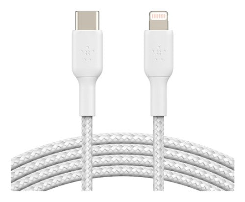 Belkin CAA004BT1MWH lightning cable 39.4" (1 m) White