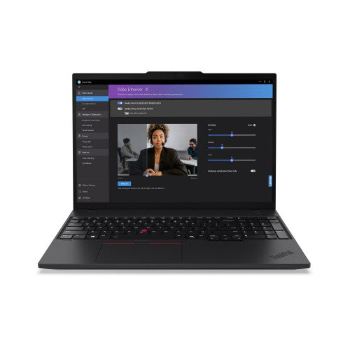 Lenovo ThinkPad T16 Gen 3 Intel Core Ultra 7 155U Laptop 16" Touchscreen WUXGA 16 GB DDR5-SDRAM 512 GB SSD Wi-Fi 6E (802.11ax) Windows 11 Pro Black
