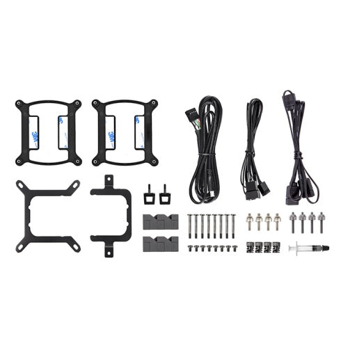 Thermaltake TH280 V2 Ultra ARGB Sync Processor All-in-one liquid cooler 5.51" (14 cm) Black