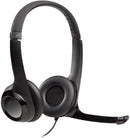 Logitech USB Headset H390 with Noise Cancelling Mic (981-000014)