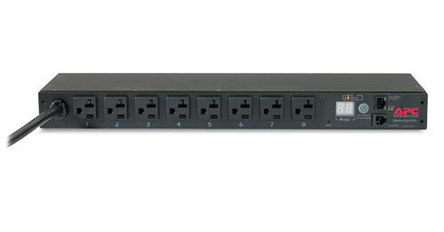 APC AP7801B power distribution unit (PDU) 8 AC outlet(s) 1U Black