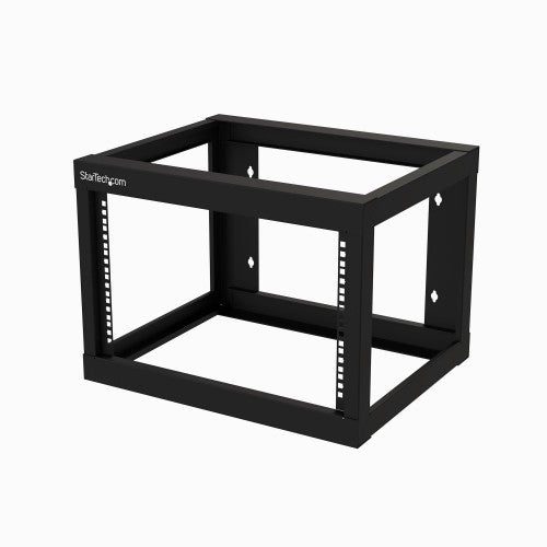 StarTech.com RK619WALLO rack cabinet 6U Wall mounted rack Black