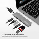 Siig JU-TB0512-S1 laptop dock/port replicator USB 3.2 Gen 1 (3.1 Gen 1) Type-C Gray