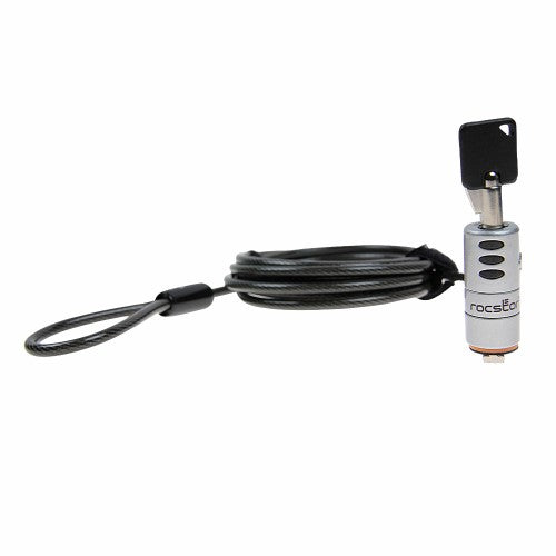 Rocstor Y10C133-B1 cable lock Black 70.9" (1.8 m)