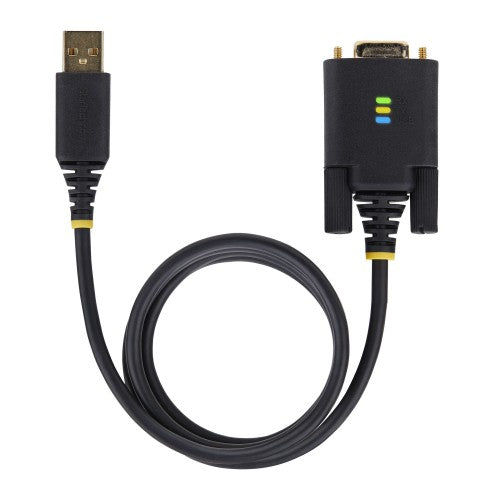 StarTech.com 1P10FFCN-USB-SERIAL serial cable Black 118.1" (3 m) USB Type-A DB-9