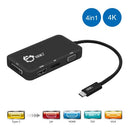 Siig CB-TC0611-S1 USB graphics adapter 3840 x 2160 pixels Black