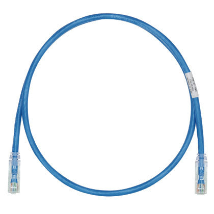 Panduit Cat6, UTP, 1ft networking cable Blue 11.8" (0.3 m) U/UTP (UTP)