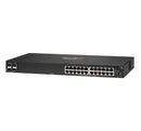 HPE Aruba Networking 6100 24G 4SFP+ Managed L3 Gigabit Ethernet (10/100/1000) 1U Black