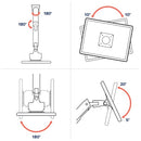 Ergotron HX Series HX ARM WITH VERY HEAVY DUTY PIVOT WALL 57"